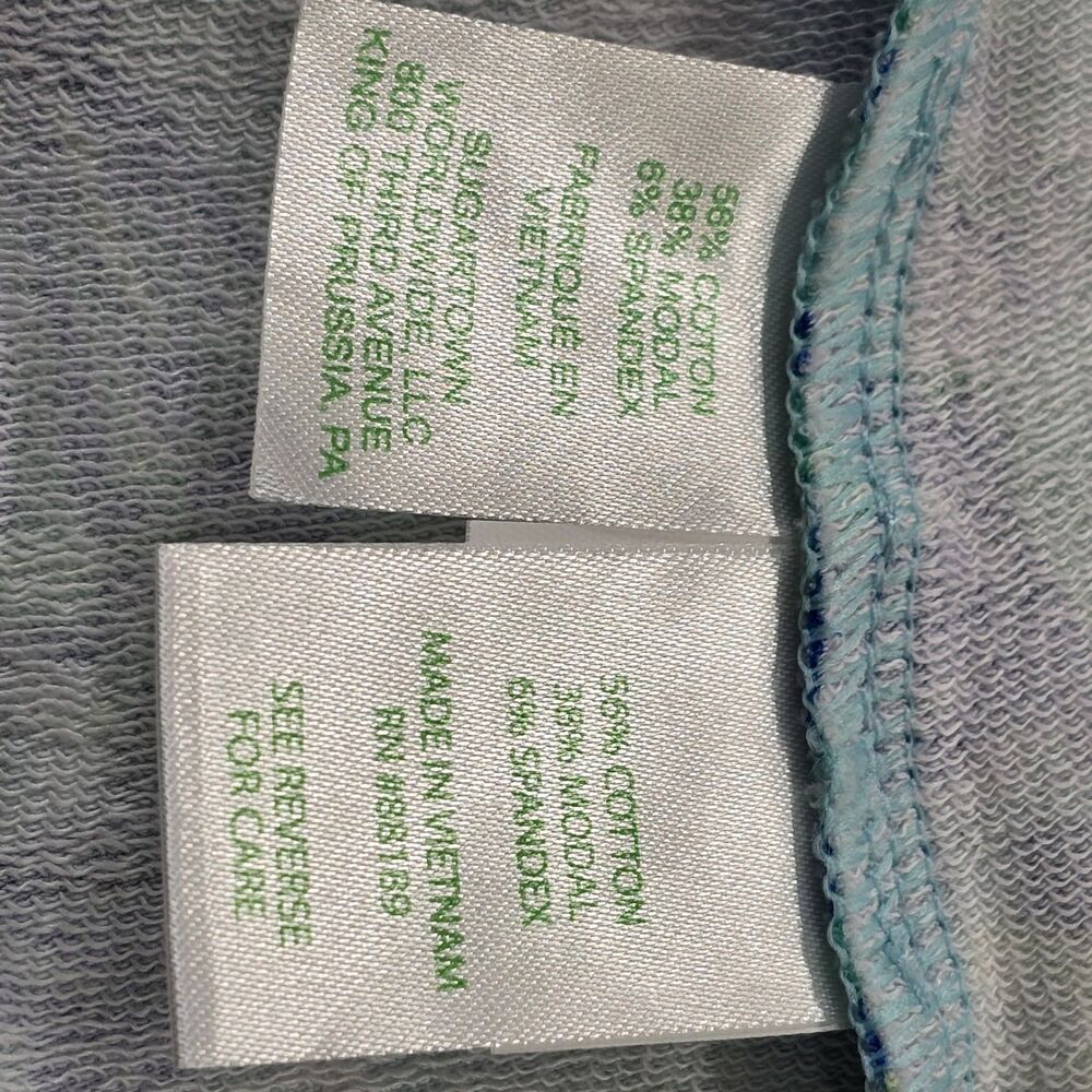 Lilly Pulitzer Skipper Popover UPF 50+ Seeing Double Sea Glass Aqua Size XL New - Picture 12 of 14